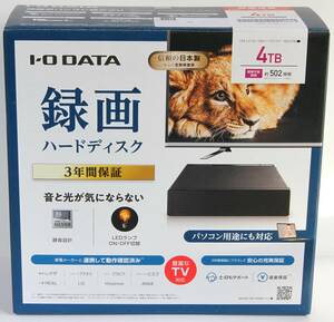 ●●I・O DATA HDD-UT4K 4TB