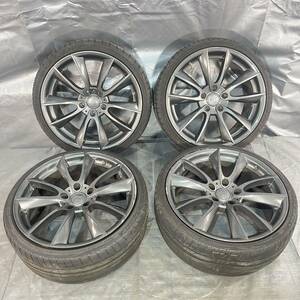 2-3 19インチ★9.5J+45 8.5J+40 PCD120 MK MOTORSPORT Parabolica ５穴 5H ATR SPORT 235 35R19 215 35R19 ガンメタ シルバー BMW レクサス