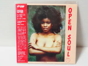 【RARE GROOVE CD】TOMORROW’S PEOPLE トゥモローズ・ピープル / OPEN SOUL （P-VINE製 型番：PCD-24596）