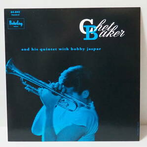 綺麗【Barclay LP】CHET BAKER & HIS QUINTET WITH BOBBY JASPAR (LP/180g) （SAM RECORDS(FRANCE)製 型番：S-4042）の画像1