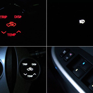 現物加工 トヨタ純正 各種スイッチ ユニット LED打ち換え致します！の画像3
