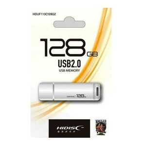 USBフラッシュメモリー 128GB (HI-DISC）HDUF113C128G2 【1円スタート出品・新品・送料無料】の画像1
