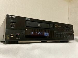 SONY CDP-X333ES CDプレーヤー ソニー　新開発パルス8D/Aコンバーター採用　デジタル/アナログ独立2トランス構成　現状品