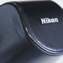 〈即決〉 Nikon ニコン CB-N1000saレザー ボディケース 速写ケース V1 用_画像7