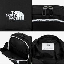 新品未使用 THE NORTH FACE ノースフェイス キッズ クロスバッグ ミディアム ショルダー ポーチ ブラック 海外限定_画像3