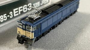 KATO 3085-3 EF63 3次形　JR仕様 中古 パーツ取付済み　残パーツ、取説なし　