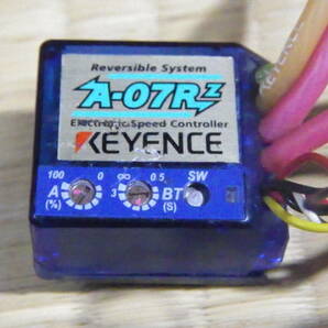 ★送料込み！！●KEYENCE キーエンス A-07RZ バック付ブラシモーター用ESC 中古品！！ の画像2