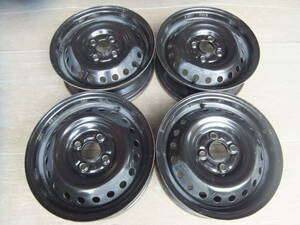 【ホンダ】N-ONE(JG1,2) 純正スチールホイール 14x4.5J 4-100 +40 ハブ56☆4本セット 40331-10 検)N-BOX N-WGN N/