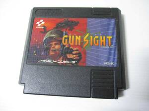 【FC ファミコン ソフト】ガンサイト GUN SIGHT　カセットのみ / コナミ