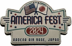 嘉手納基地 AMERICA FEST 2024 アメリカフェスト アメリカフェス パッチ ワッペン 空軍 米軍 USAF