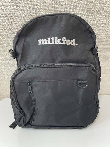 milkfed. ミルクフェド リュック ブラック 美品