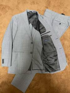 DIFFERENCE suit setup gray size 46 M beautiful goods 