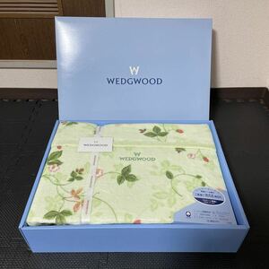 WEDGWOOD bedding Wedgwood west river industry towelket cotton blanket 140×200 unused goods 