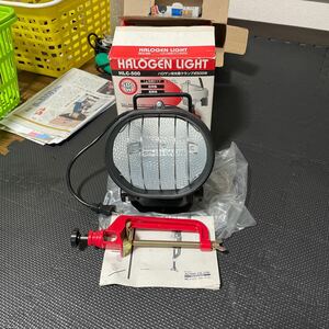 投光器 作業灯 ハロゲン 投光器 クランプ式 500W 防滴タイプ 白光色 ALPHA CO,.LTD ライト HALOGEN LIGHT HLC-500 IH10277h