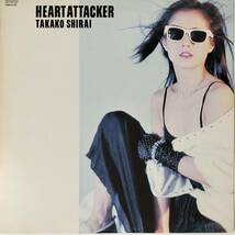 47364【プロモ盤★盤未使用に近い】 白井貴子 / HEART ATTACKER _画像1