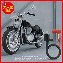 1PZ JRG-C01 12V イグニッションコイル 46cm 汎用 耐久性 ホンダ モンキー ゴリラ スーパーカブ マグナ50 JAZZ リトルカブ NS-1 FTR223_画像6