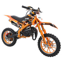 RSBOX 50cc ポケバイ モトクロス豪華ダートバイクモトクロス倒立モデル オレンジ CR-DB05黒オレンジ/02_画像4
