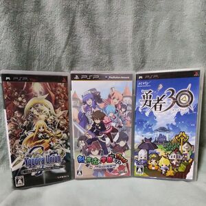 【PSP】 剣と魔法と学園モノ。 Final ～新入生はお姫様！～ユグドラ・ユニオン　勇者30 3点セット PSP ソフト