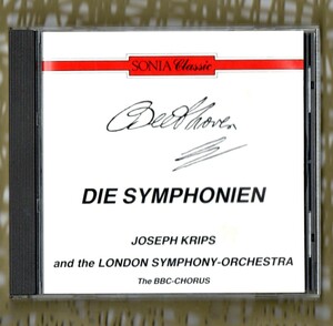 Ω 輸入盤 CD SONIA Classic ベートーヴェン 交響曲 ヨーゼフ クリップス/BEETHOVEN Symphonie Nr 1+2　