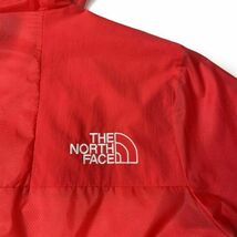 1円～!売切!【正規新品】THE NORTH FACE◆W OUTLINE JACKET ウィンドパーカー US限定 軽量 WINDWALL ロゴ刺繍 撥水(XL)赤 180915-15-c_画像9