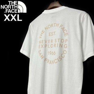 売切り【正規新品】THE NORTH FACE◆S/S STONE 66 TEE 半袖 Tシャツ US限定 1966 サンフランシスコ 男女兼用 アウトドア(XXL)白 180902-15