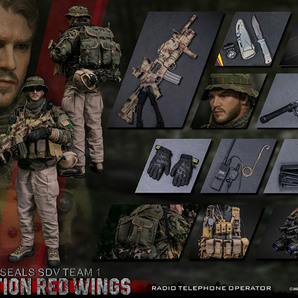 DAMTOYS社製 Operation Red Wings SDV 通信オペレーター【ハンドパーツ ベンダブル】1/6スケールフィギュア ダムトイズの画像5