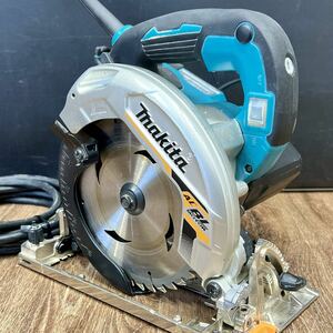 動作品■マキタ 165mm 電子造作用精密マルノコ 丸のこ makita HS6403 LEDライト ACブラシレスモータ アルミベース 中古 兵庫県姫路市発 R2