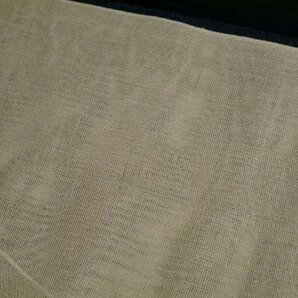 【KIRUKIRU】麻 生地 399×33cm ハギレ ベージュ 無地 反物 古布 古裂 生地 材料 リメイク ハンドメイド 手芸 裁縫の画像10