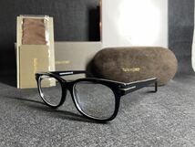 TF TOM FORD 5147 ブラック　トムフォード メガネ　フレーム　伊達　黒縁　オシャレ_画像1