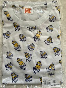 新品！中日ドラゴンズ×ミニオン総柄ＴシャツＬ★