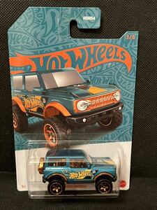 ★ホットウィール 56周年記念 パール&クローム 2024 21 フォード ブロンコUSカード Hot Wheels Pearl&Chrome Ford Bronco