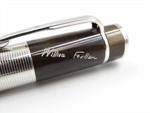 17790E MONTBLANC モンブラン ボールペン 作家シリーズ ウィリアム・フォークナー 00741/18000 シルバー×マーブル ツイスト式_画像2