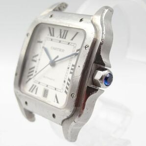 18343 Cartier カルティエ 稼動品 WSSA0018 サントスドゥカルティエLM メンズ 時計 AT ケース37mmの画像2