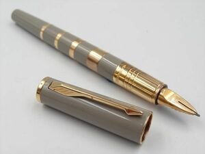 17565c PARKER パーカー 5th インジェニュイティ グレー×ゴールド