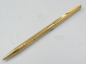 18096g S.T Dupont デュポン ボールペン SV925 STERLING SILVER シルバー ゴールド ツイスト式