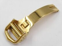 21 Cartier カルティエ 純正 尾錠 Dバックル ゴールド 12mm用 レディース腕時計用_画像1