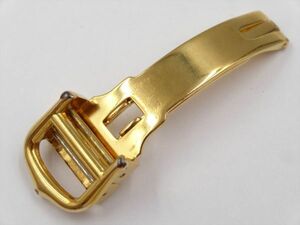 10 Cartier カルティエ 純正 尾錠 Dバックル ゴールド 12mm用 レディース腕時計用