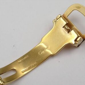 8 Cartier カルティエ 純正 尾錠 Dバックル ゴールド 12mm用 レディース腕時計用の画像4