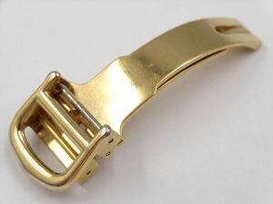 11796 Cartier カルティエ 純正 尾錠 Dバックル ゴールド 12mm用 レディース腕時計用