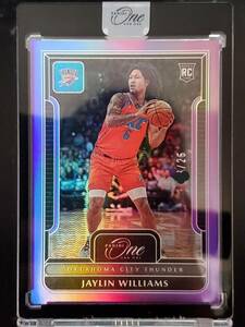 【/25】RC PANINI 2022 2023 ONE AND ONE JAYLIN WILLIAMS 