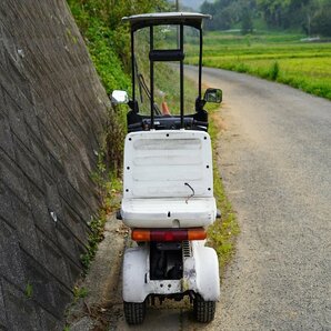 ジャイロキャノピー TA02-1800★セル付きキャブ車★２サイクル★エンジン実動 セル１発★メーター60334㎞★福岡 糸島 長崎 佐世保 発★の画像5