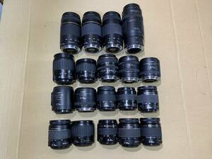 【19個】キャノン Canon EF 75-300mm II/70-210mm/80-200/28-105/28-80/他 大量 レンズ まとめて ジャンク セット まとめ (531)