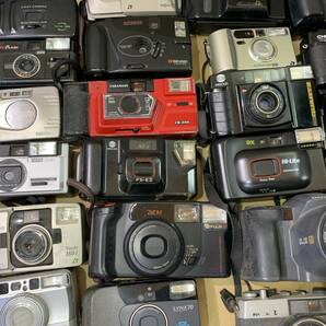 【大量】Canon/MINOLTA/KONICA/FUJICA/CHINON/OLYMPUS/コンパクトカメラ 動作未確認 まとめて ジャンク セット まとめ (587)の画像5