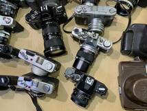 CONTAX RTS/MINOLTA SRT101/Canon/YASHICA/KONICA/KOWA/OLYMPUS/Aires/大量 フィルムカメラ レンズ まとめて ジャンク セット まとめ (610)_画像10