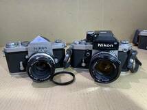 ニコン Nikon F/F2/EM/Nikomat /NIKKOR 50mm F1.4/50mm F1.8/大量 フィルムカメラ レンズ まとめて ジャンク セット まとめ (620)_画像2