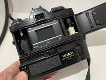 ミノルタ MINOLTA X-700 / MD 50mm F1.7 /MOTORDRIVE フィルムカメラ レンズセット 現状品 (630)_画像7