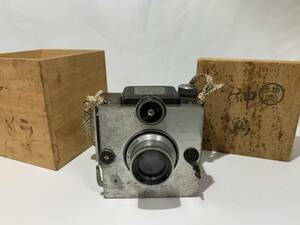 SUPER FLEX BABY camera Super Anastigmat f=65mm 1:3.2 lens present condition goods details unknown operation not yet verification rare retro antique Junk (633)