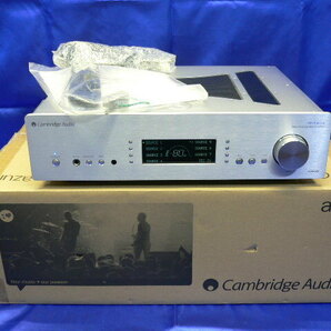 極上品 Cambridge Audio プリメインアンプ Azur 851A Class XD シルバー 元箱あり ケンブリッジ オーディオの画像1