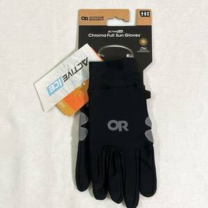  new goods 42 OUTDOOR RESEARCH for summer thin speed . trekking glove black M