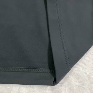新品29 高機能素材 薄手夏用ベースレイヤー 100％化繊速乾高通気  胸ポケット グレーMの画像8